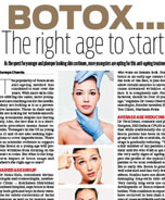 Botox the right age to start