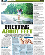 Dr Geeta's article in ADC on Monsoon Footcare